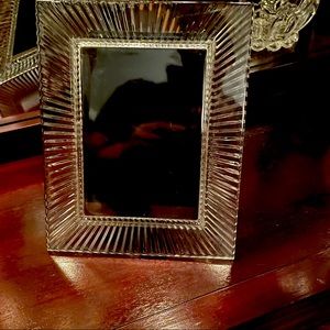 Waterford Crystal Somerset 5 x 7 frame. Gorgeous and Mint Condition